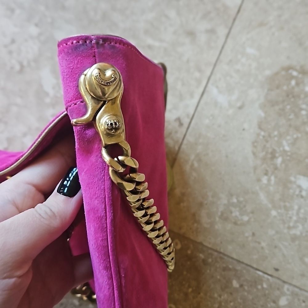 Vintage Juicy Couture Fusia Purse - Picture 9 of 11